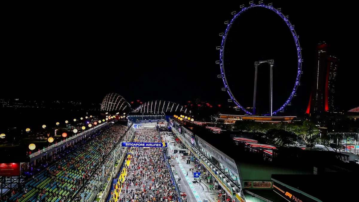 Singapore Grand Prix opens Formula One sprint weekend