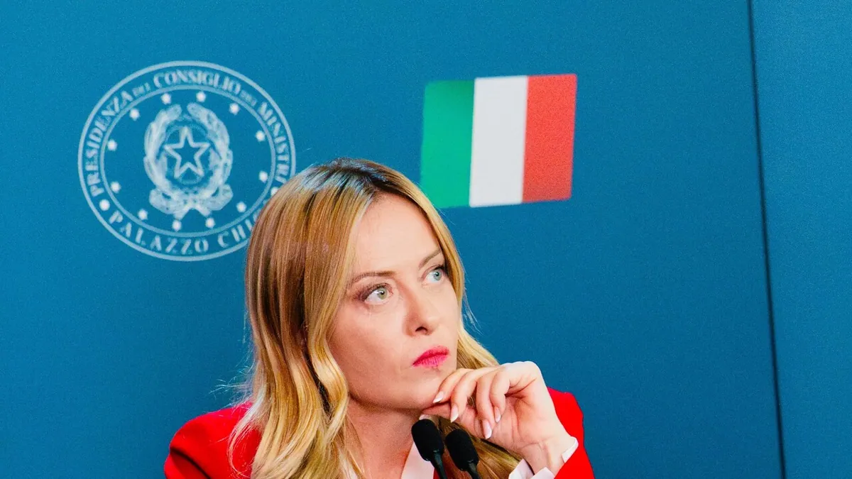 Giorgia Meloni files EU application to protect voice from AI cloning