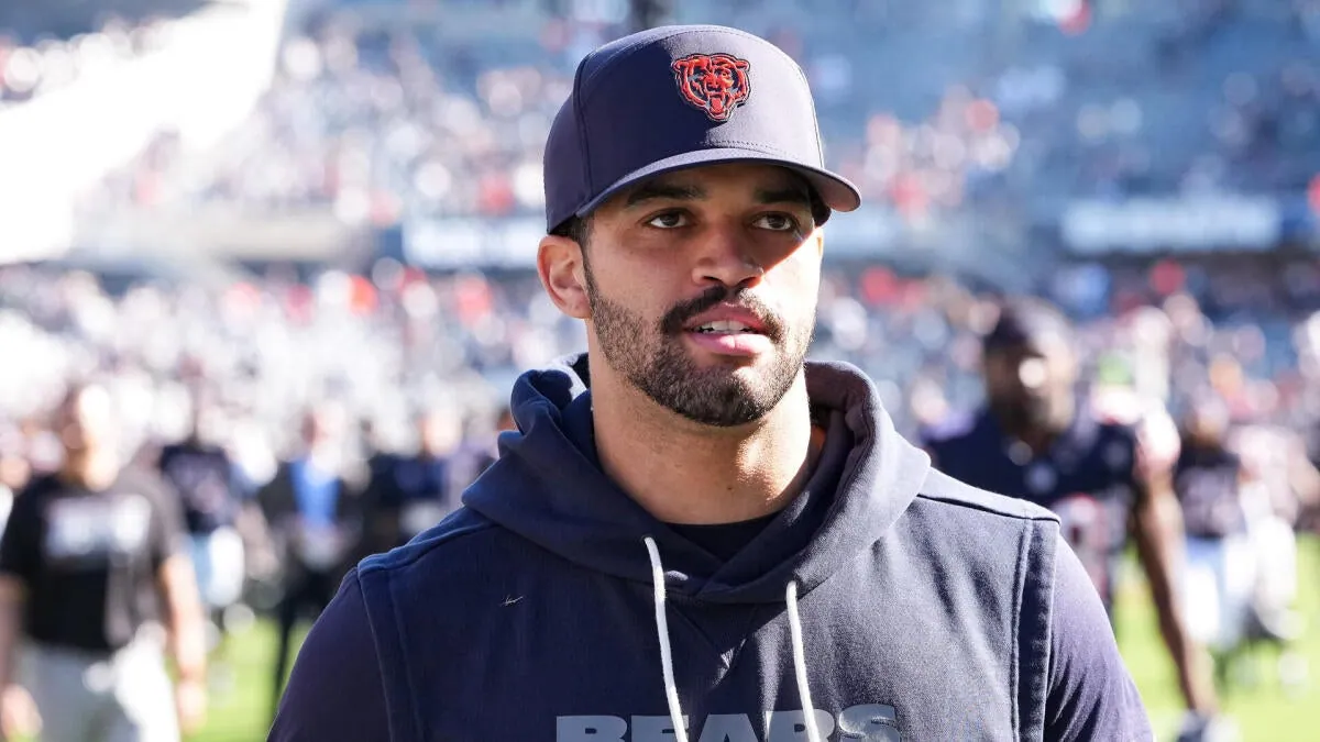 Bagent to start again as Bears quarterback Caleb Williams remains sidelined