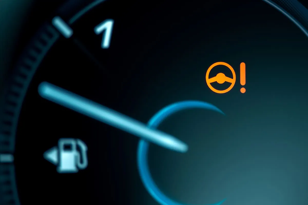 What to do when the power-steering warning light comes on