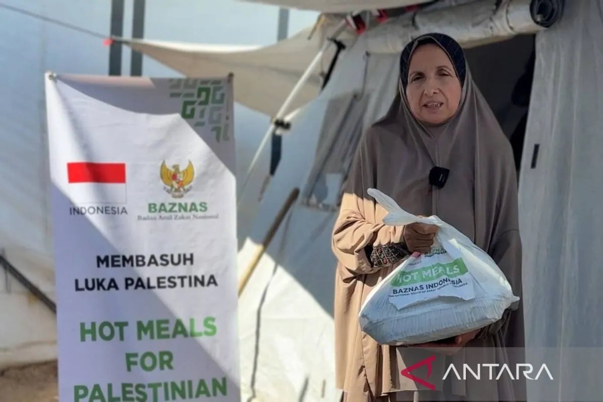 Indonesia’s Baznas distributes 875 food packages for displaced Gazans