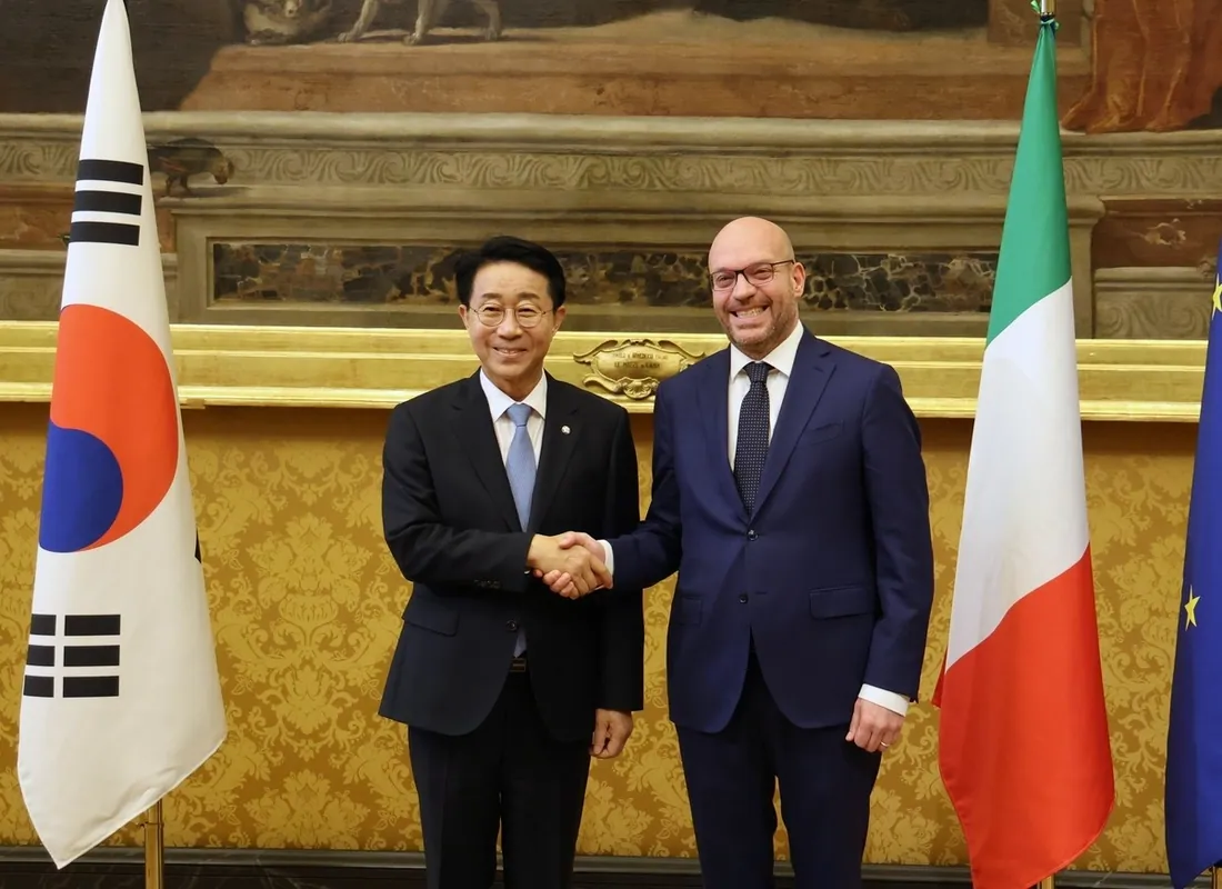 South Korean parliament speaker discusses cooperation with Italy, Vatican