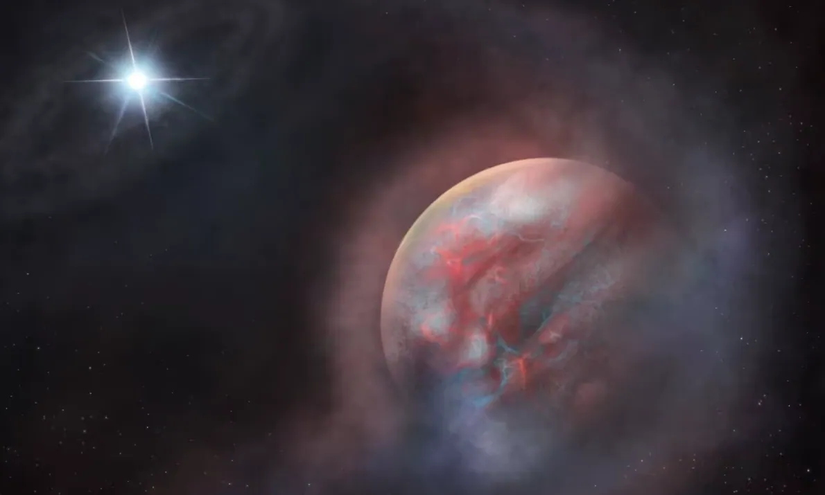 Astronomers find candidate planet that may have formed from a dead star’s debris