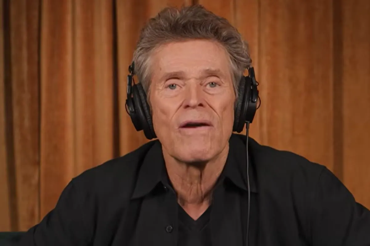 Willem Dafoe finds happiness in farm chores and caring for animals