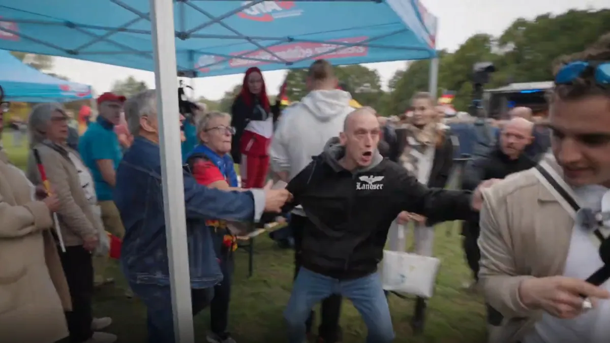 Police investigate attacks on video bloggers at AfD event in Fürstenwalde