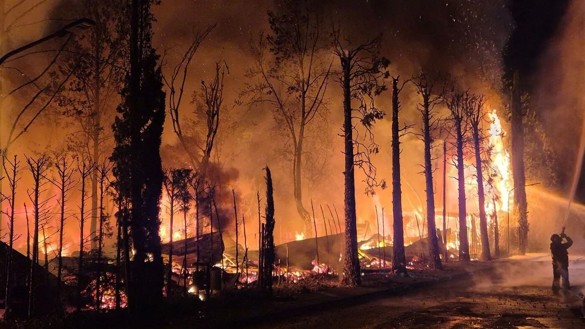 German tourist remains hospitalized after Lake Garda campsite fire