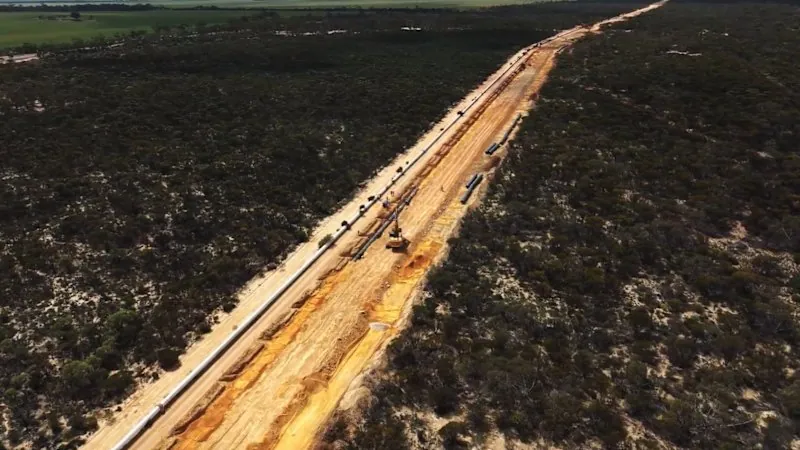 Perth–Kalgoorlie pipeline upgrade aims to ease Goldfields water shortage