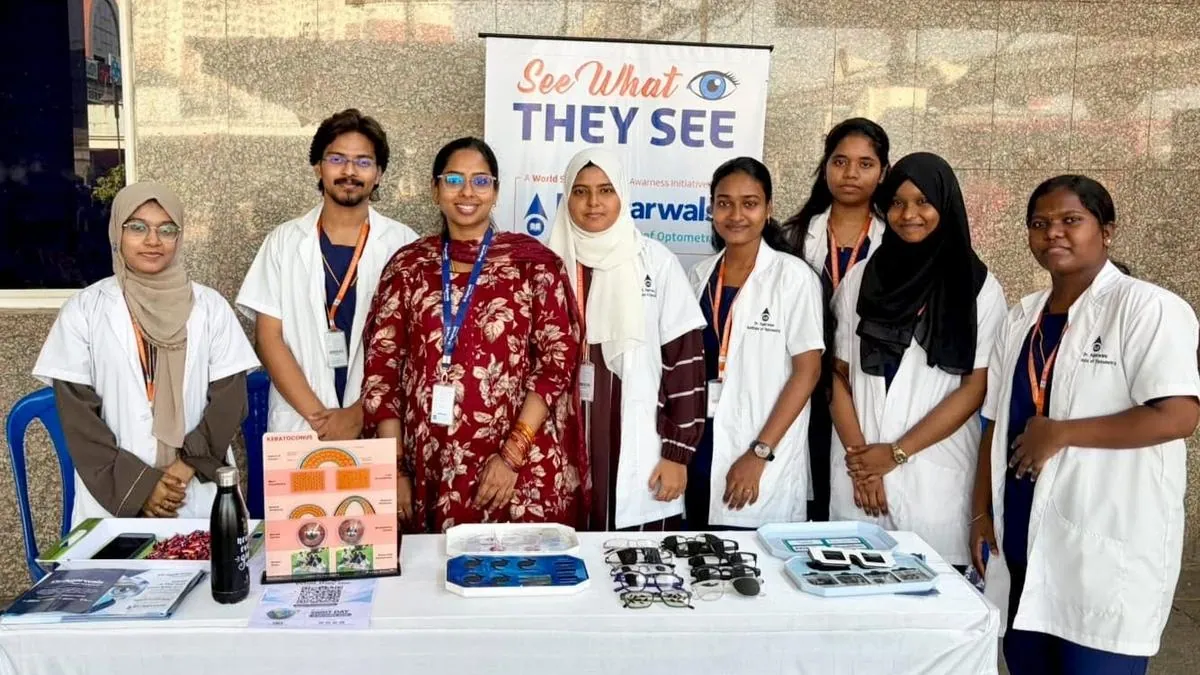 More than 1,400 try vision-simulation glasses in Chennai eye-health campaign
