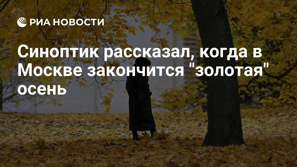 Tishkovets forecasts a shift to deeper autumn in Moscow from 15 October