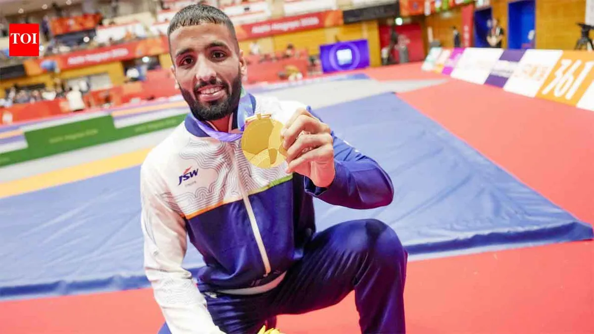 Sujeet Kalkal turns Olympic setback into Asian Games wrestling gold