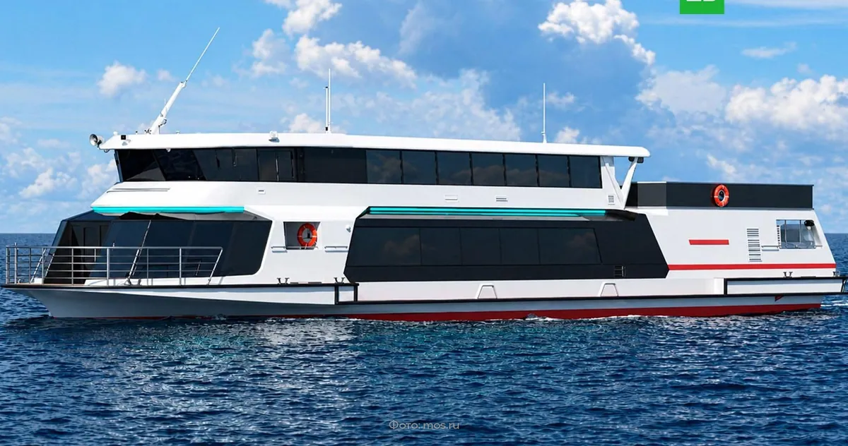 Moscow begins building new electric sightseeing boats