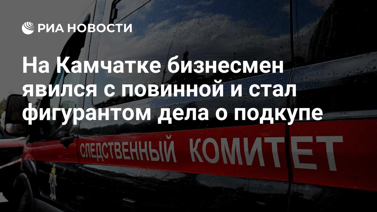Kamchatka authorities investigate alleged commercial bribery worth over 1.6 million rubles