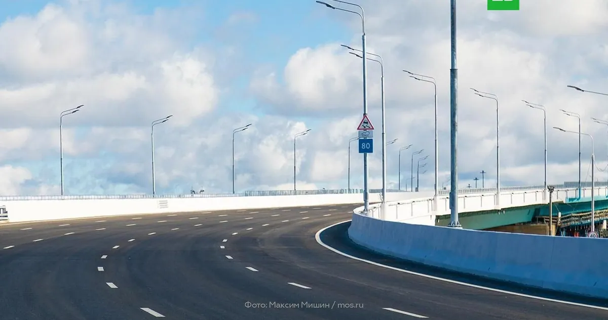 Moscow railway overpass project passes twenty percent completion