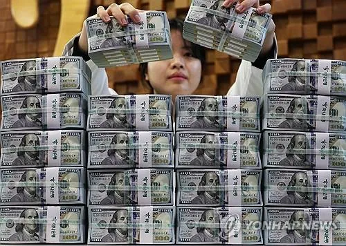 South Korean companies’ net financial funds hit quarterly record