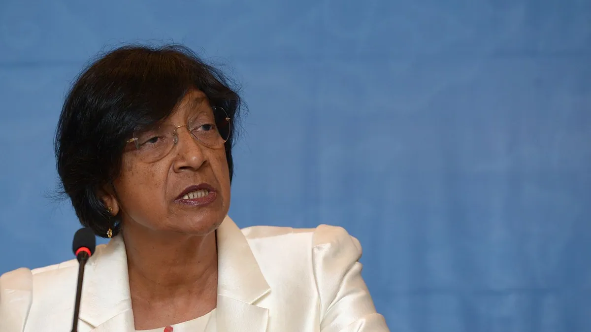 Navi Pillay wins 2026 Nobel Peace Prize