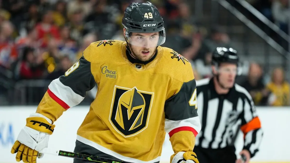 Stone hat-trick and Barbashev assists lead Vegas past Calgary