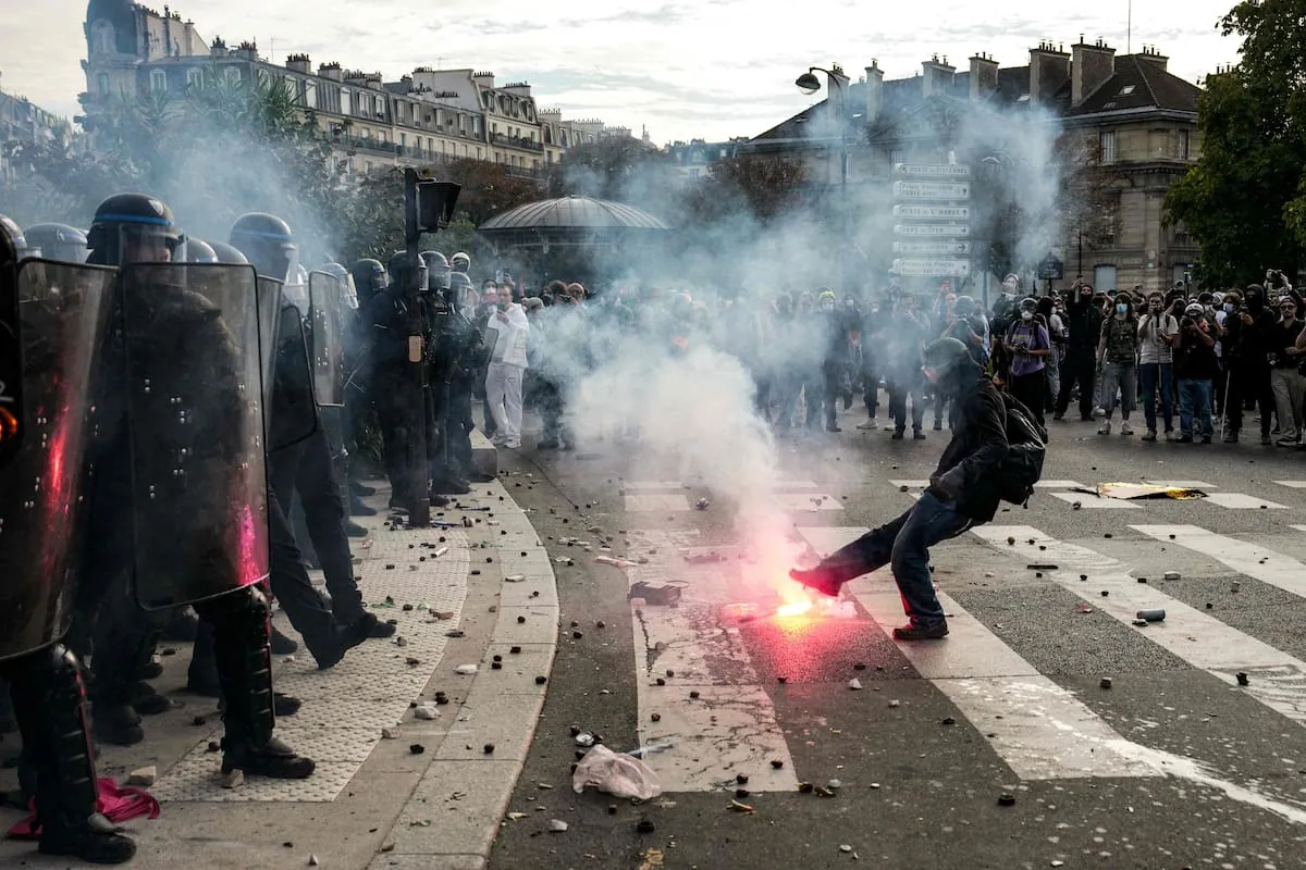 Mass school protests sharpen France’s debate over policing and education