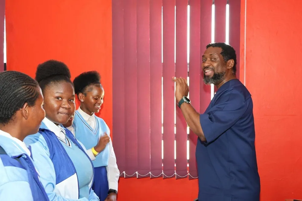 Buti Manamela urges South African pupils to explore creative careers