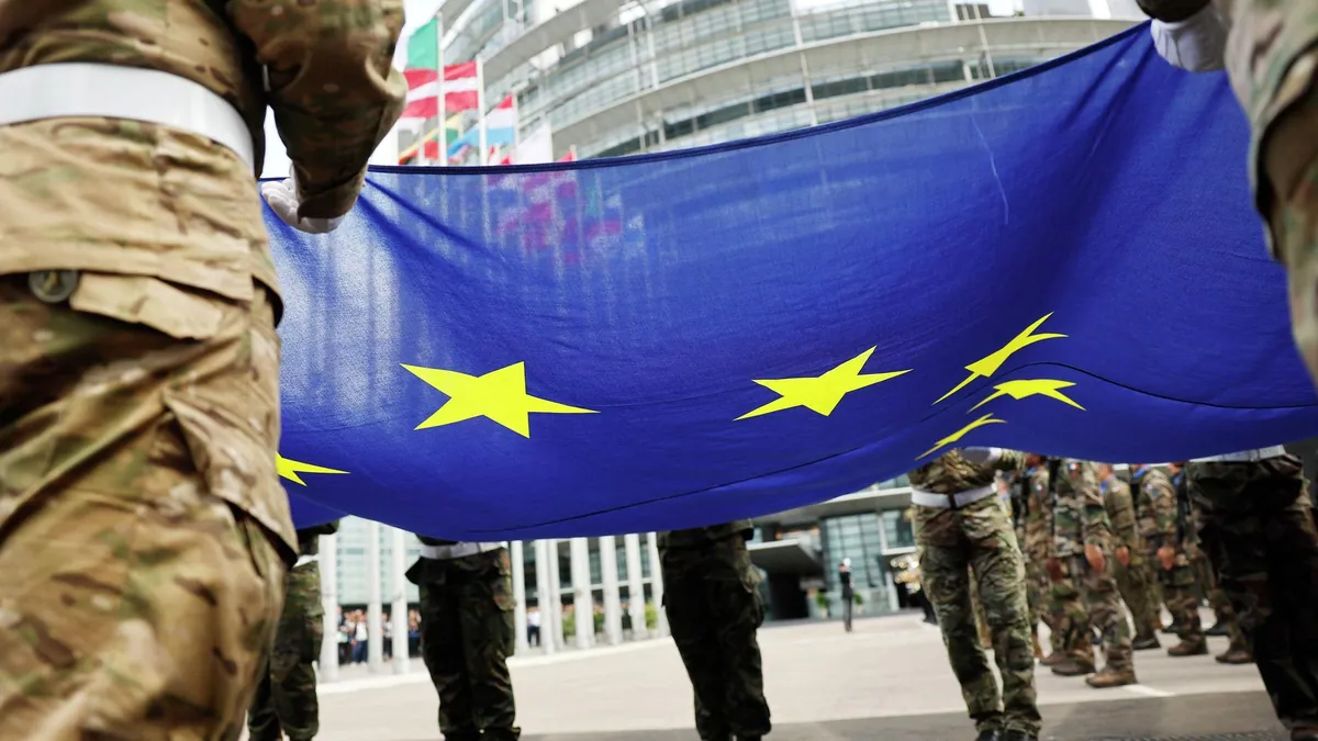 EU discusses lower planned defence-related budget allocation, Rapporteur reports