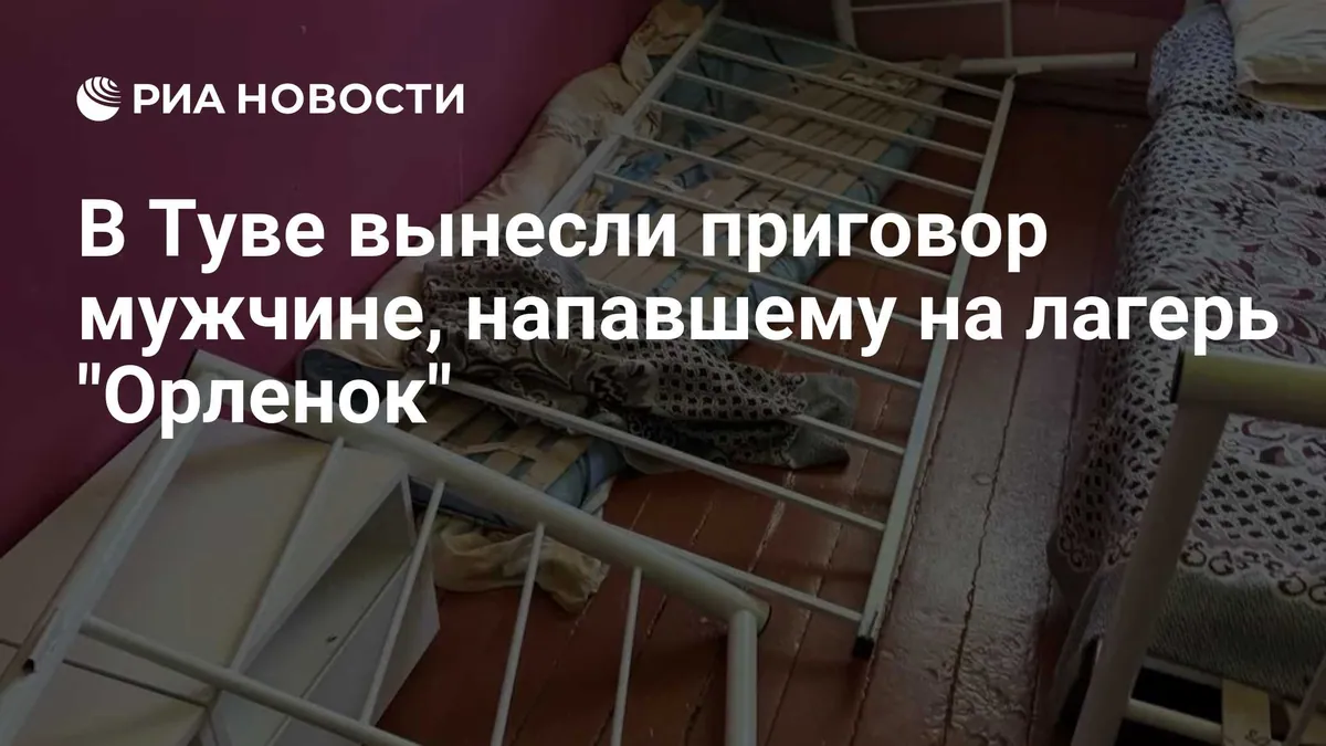 Tuva court sentences man over attack on children at Orlyonok camp
