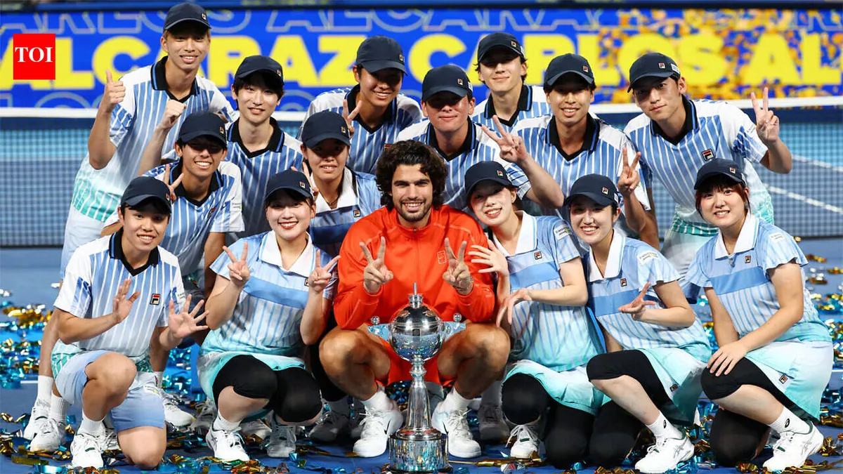 Alcaraz wins Tokyo title as Sinner ends his 2026 season with knee injury