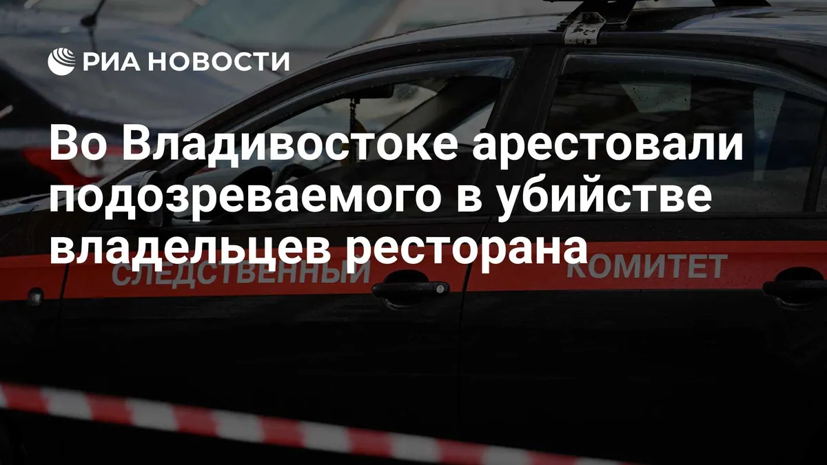 Обвиняемого в убийстве владельцев ресторана во Владивостоке заключили под стражу