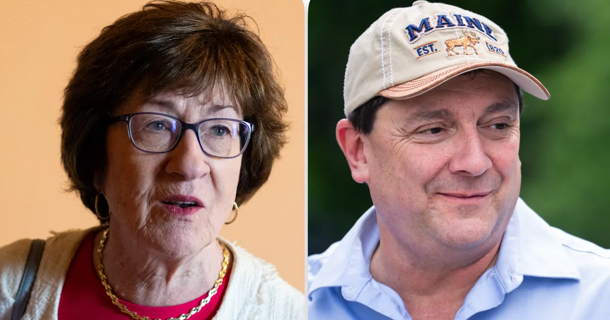 Susan Collins and Troy Jackson clash over Trump and their records in Maine Senate debate