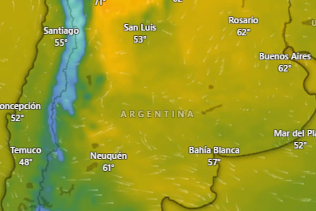 Argentina issues storm and snow alerts for several provinces
