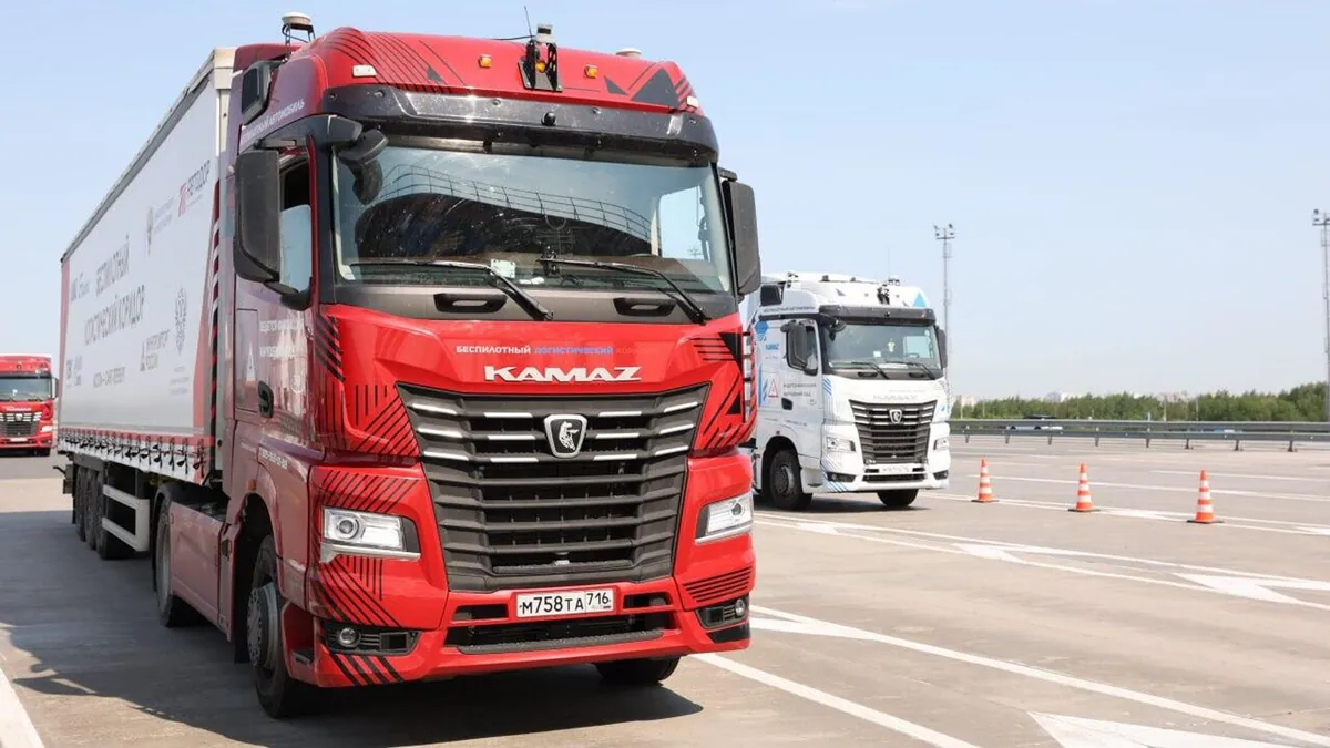 Nikitin reports driverless truck routes reaching Chelyabinsk
